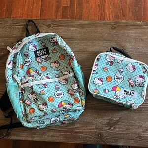 Hello Kitty book bag and lunch bag!